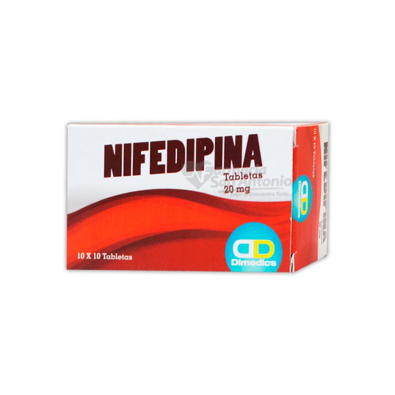 UNIDAD NIFEDIPINA 20MG