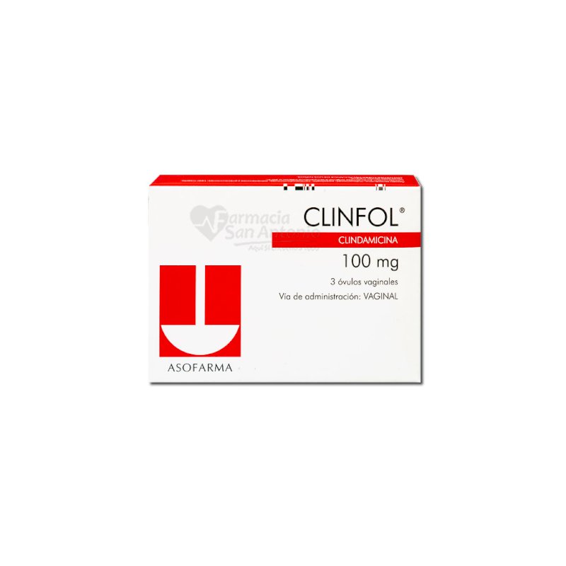 CLINFOL 100MG X 3 OVULOS