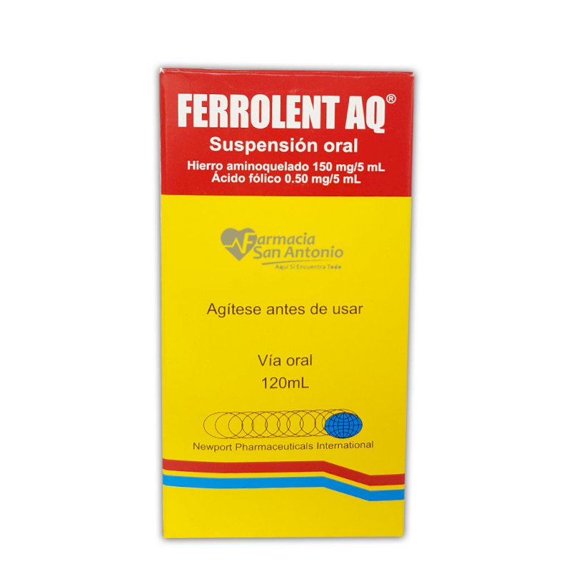 FERROLENT COMPUESTO AQ JARABE 120ML