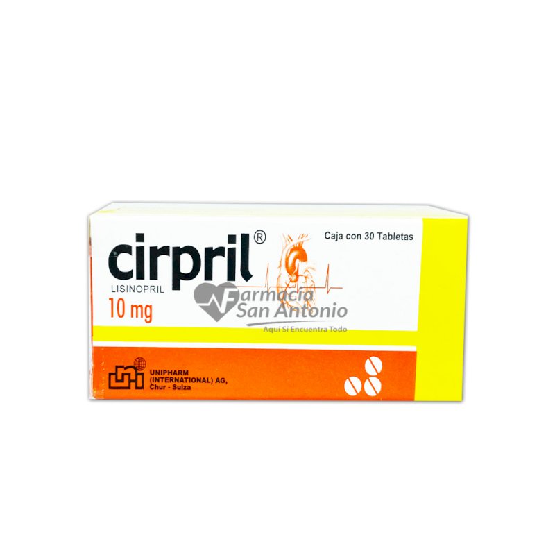 CIRPRIL 10MG X 30 TAB