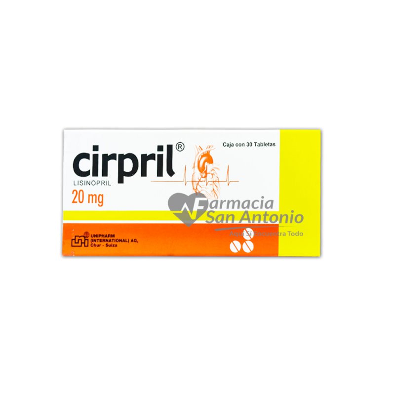 CIRPRIL 20MG X 30 COMP.