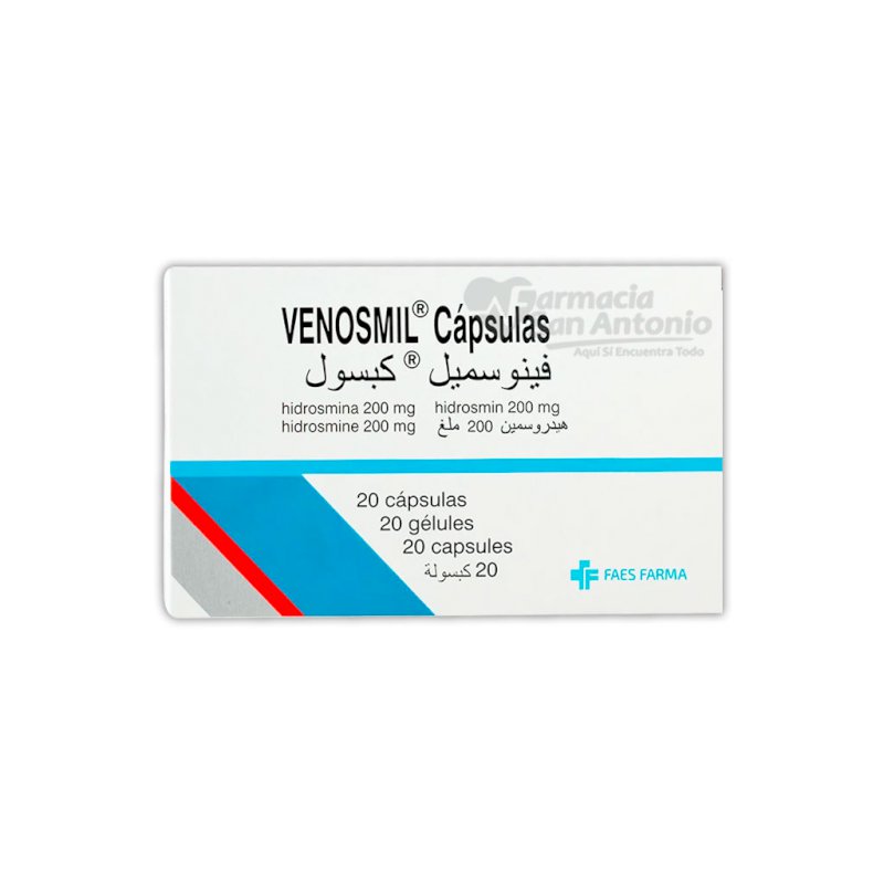 VENOSMIL X 20 CAP