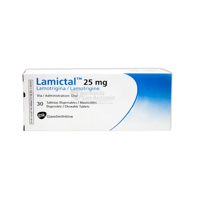 LAMICTAL 25MG X 30 TAB