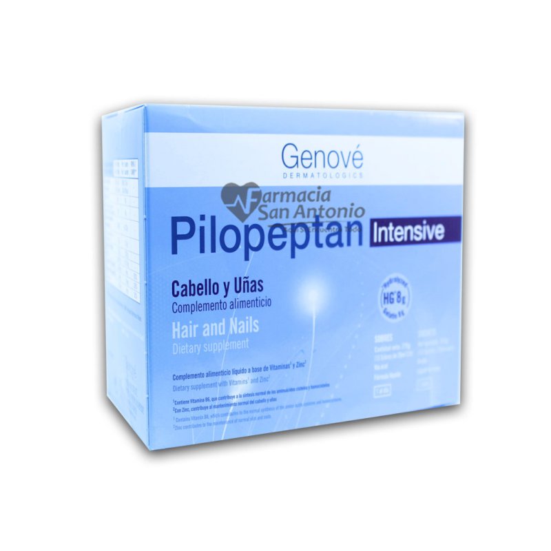 PILOPEPTAN INTENSIVE P/ CABELLO Y UÑAS SOBRES