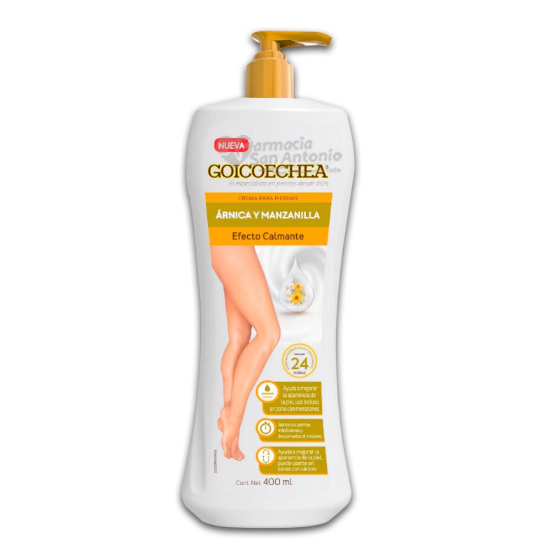 GOICOECHEA CR ARNICA Y MANZANILLA 400ML