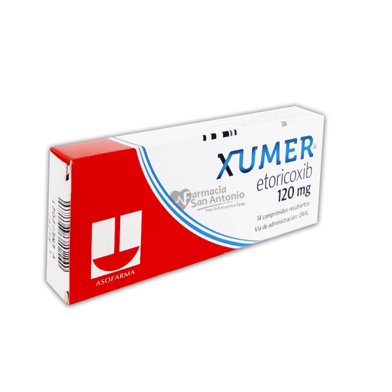 UNIDAD DE XUMER 120MG TABLETAS