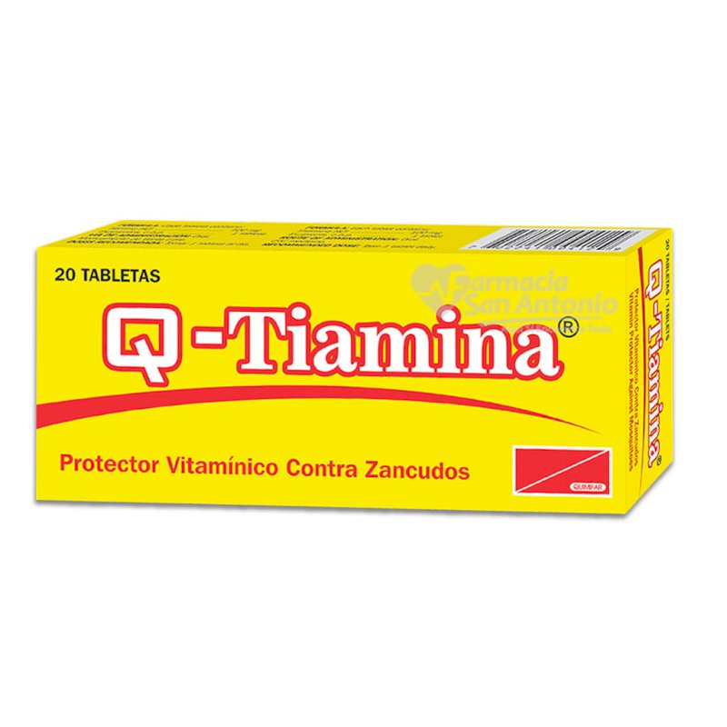 Q-TIAMINA X 20 TABLETAS