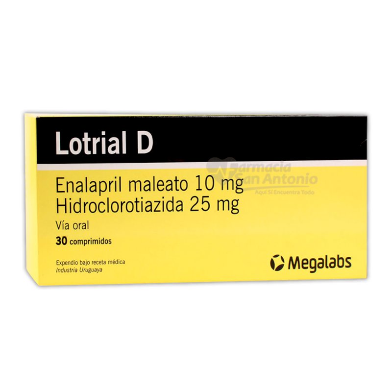 UNIDAD LOTRIAL D 10MG TAB $