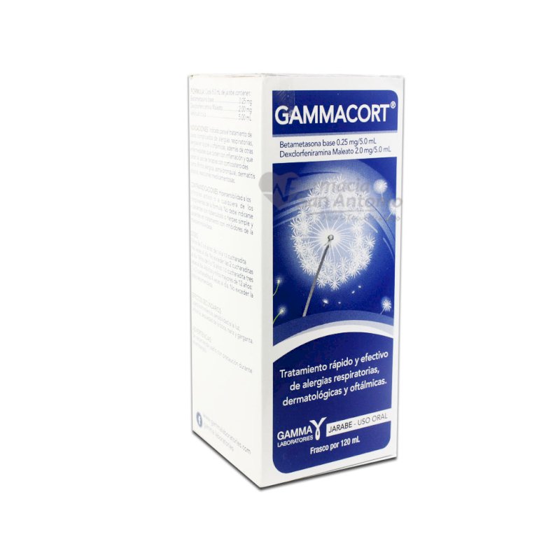 GAMMACORT 'F' JARABE X 120 ML