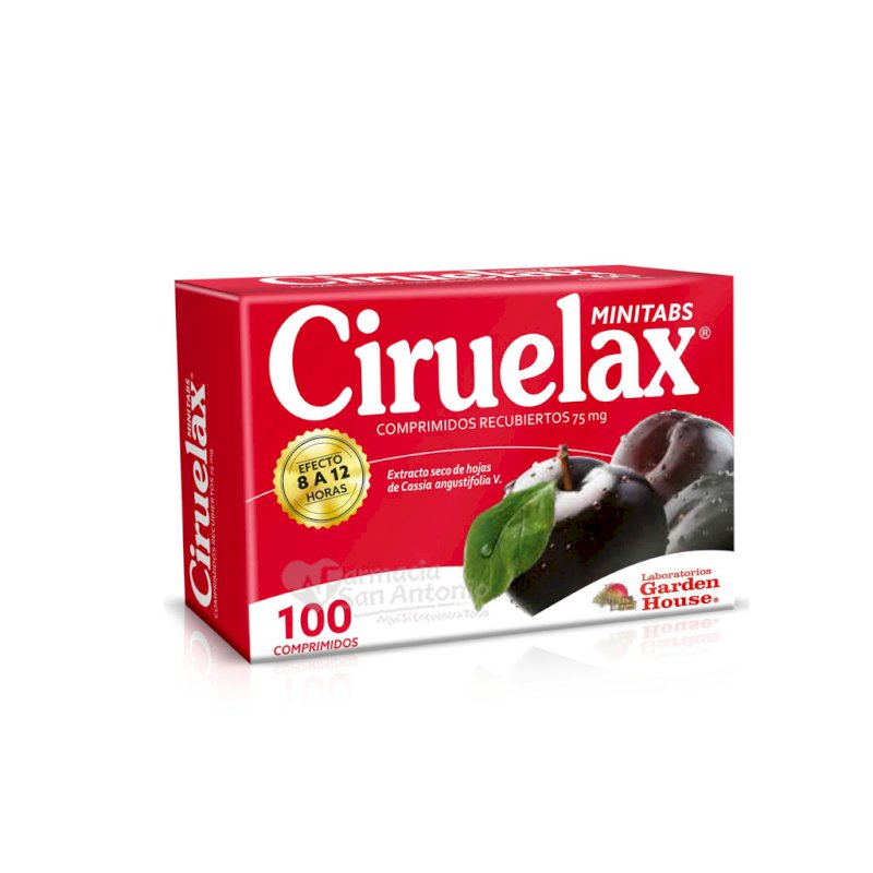 CIRUELAX MINITABS 75MG X 100 COMPRI $