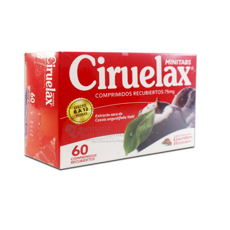 CIRUELAX MINITABS 75MG X 60 COMPRI $