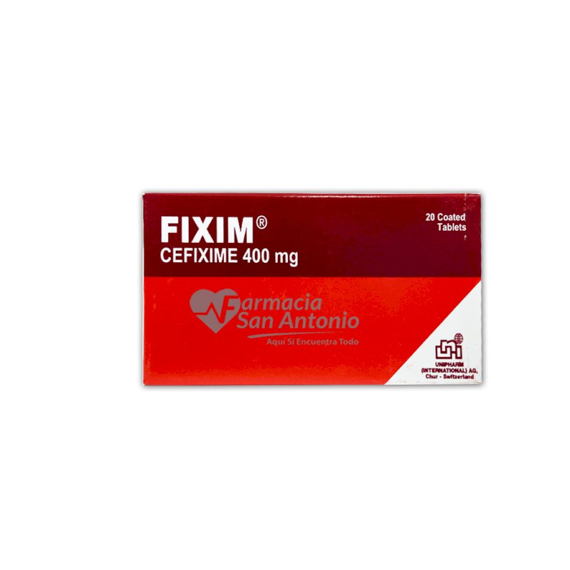 UNIDAD FIXIM 400MG TAB