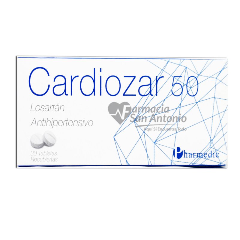 CARDIOZAR 50MG X 30 TAB