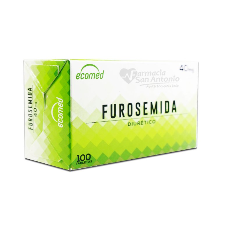 UNIDAD ECOMED FUROSEMIDA 40MG