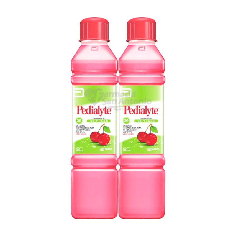 PEDIALYTE 30 CEREZA 500 ML (2 PACK)