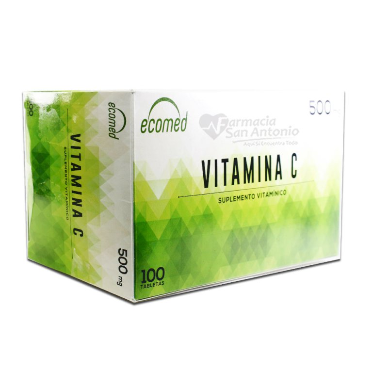 UNIDAD ECOMED VITAMINA 'C' 500MG