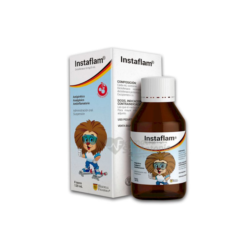 INSTAFLAM (DICLOFENACO 9MG/5ML) X 120ML