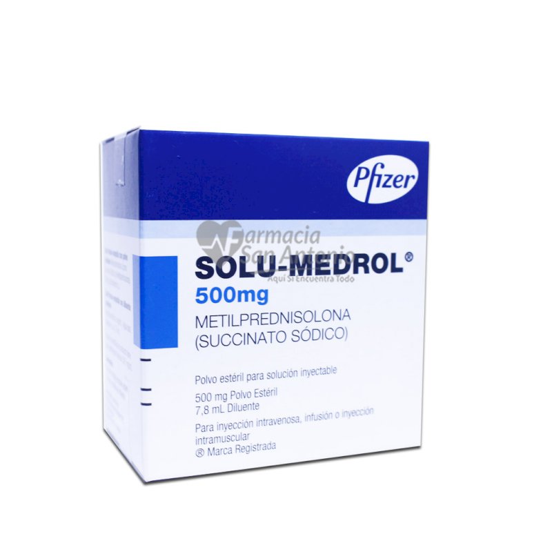 SOLU MEDROL 500MG/7.8ML