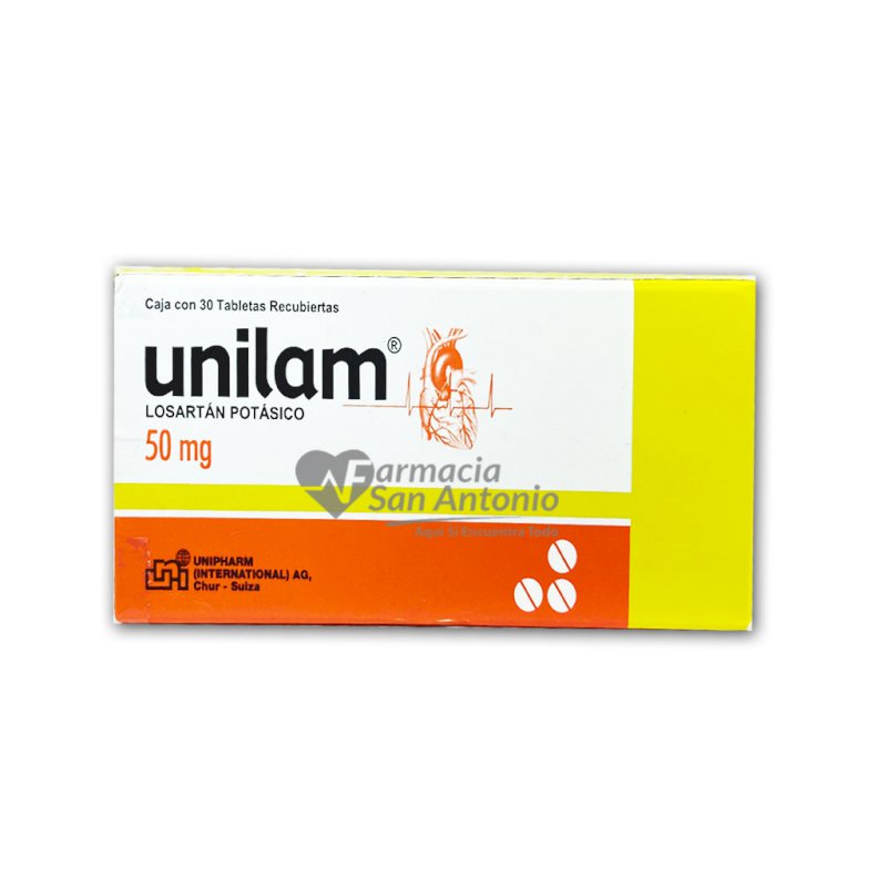 UNILAM 50MG X 30 TABS