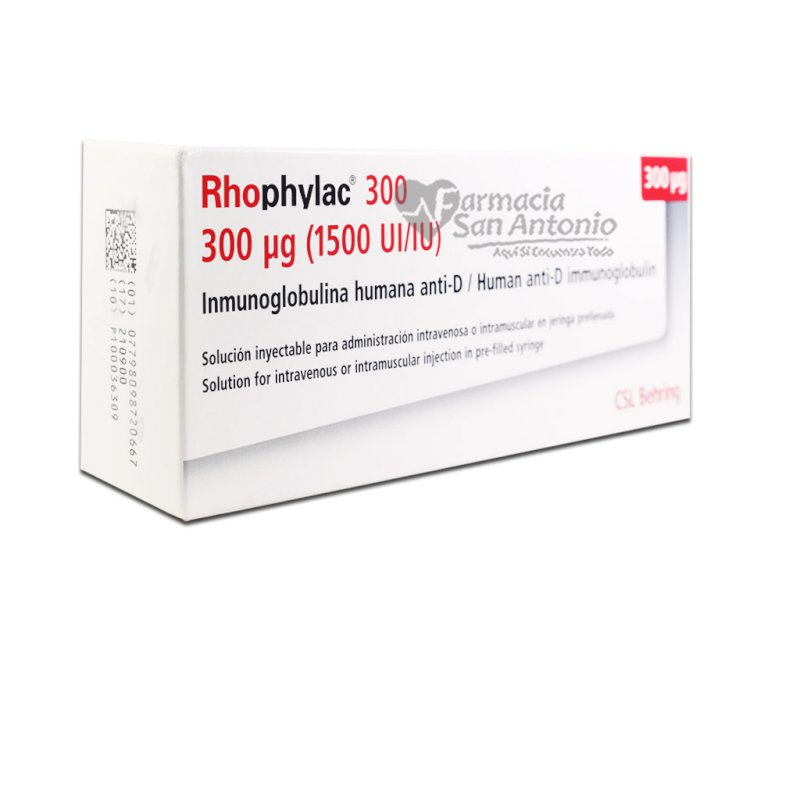 RHOPHYLAC 300MCG (REFRIGERADO)