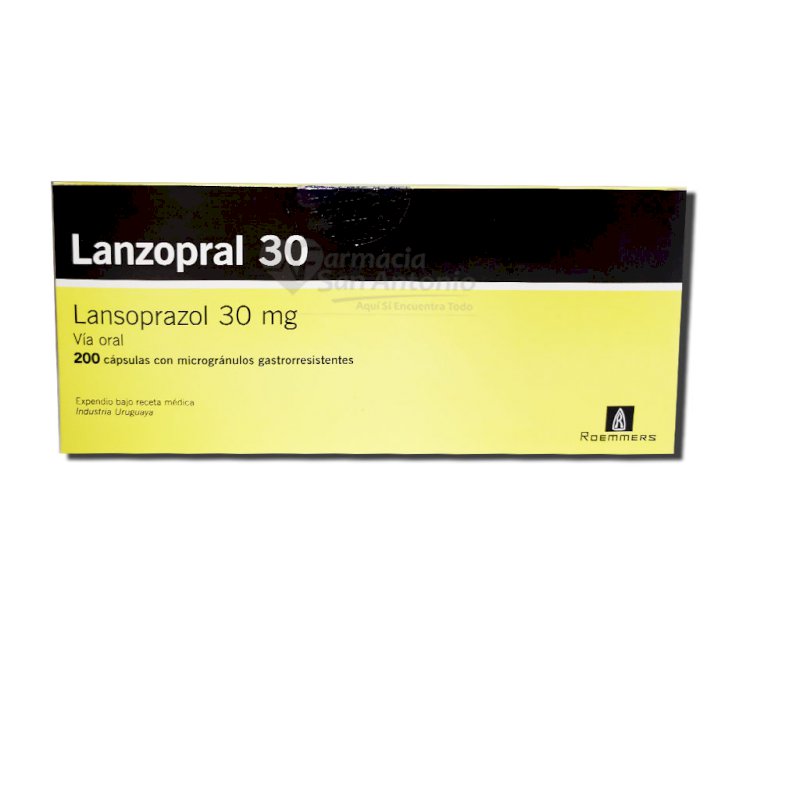 UNIDAD LANZOPRAL 30MG CAPS $