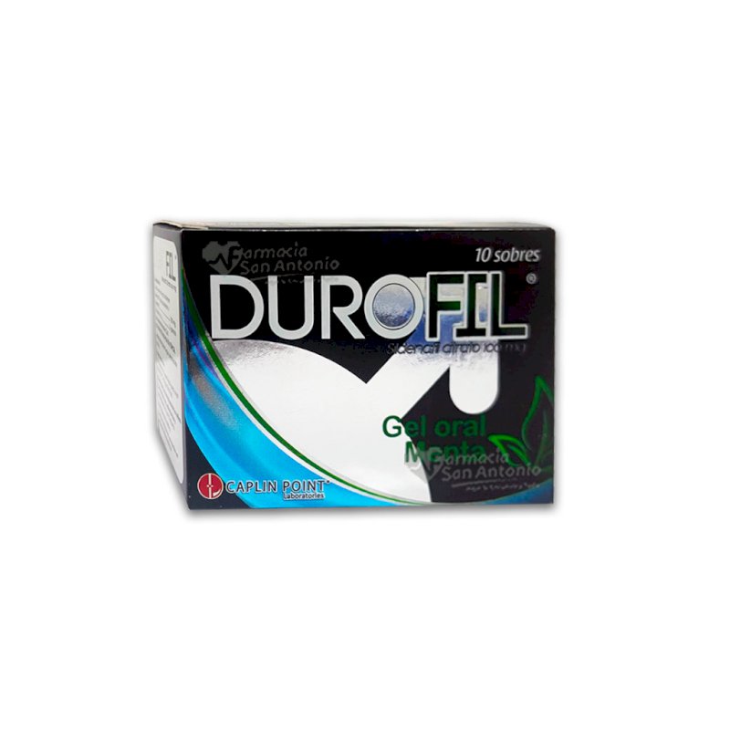 DUROFIL 100MG GEL ORAL SABOR MENTA