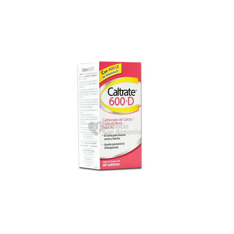 CALTRATE 600MG + D X 60 TAB