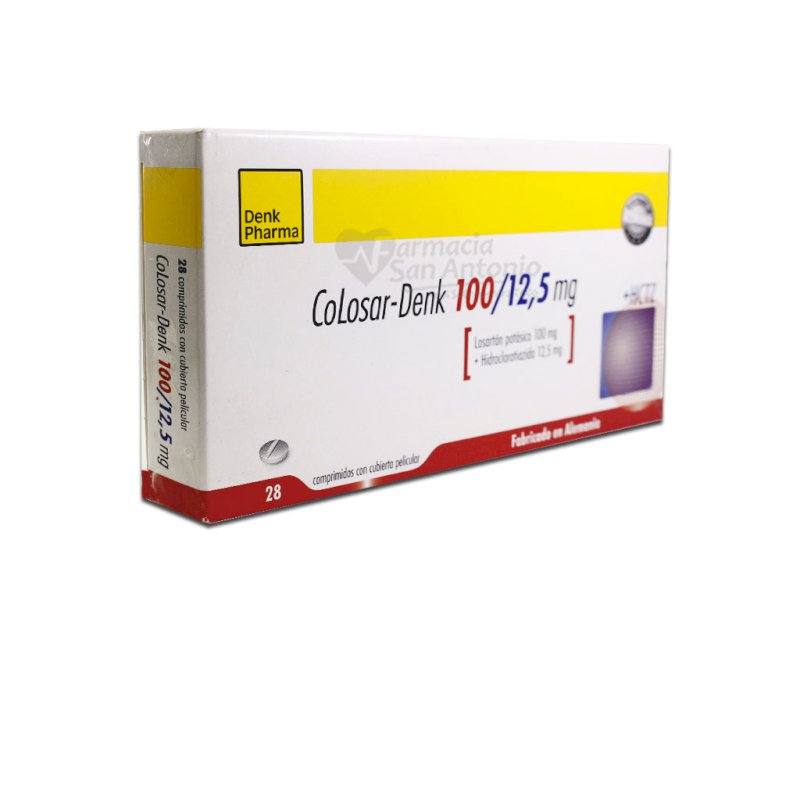 COLOSAR DENK 100/12.5MG X 28 TABS