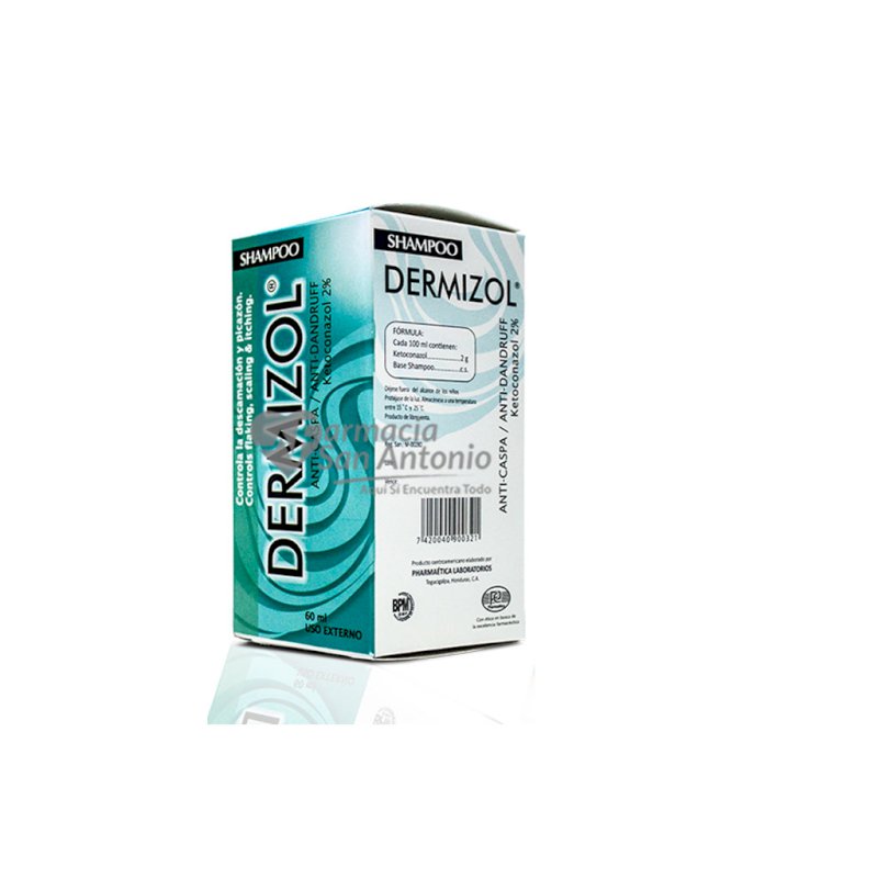 DERMIZOL SHAMPOO 60ML *