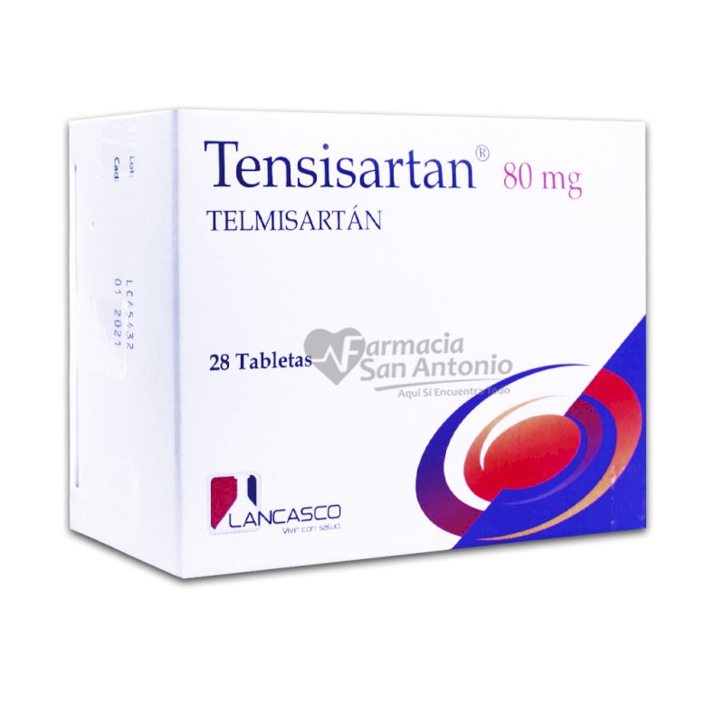 TENSISARTAN 80MG X 28 TABS