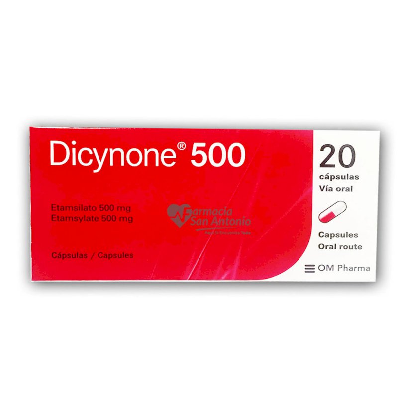 UNIDAD DICYNONE 500MG TAB