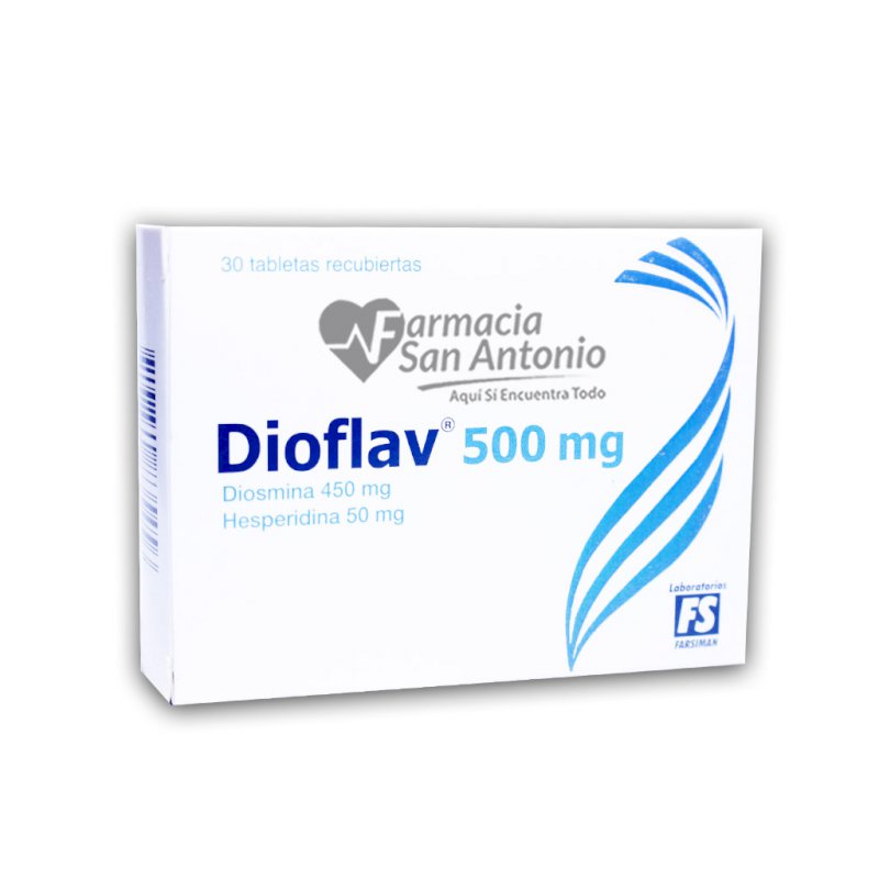 DIOFLAV 500MG X 30 TABS