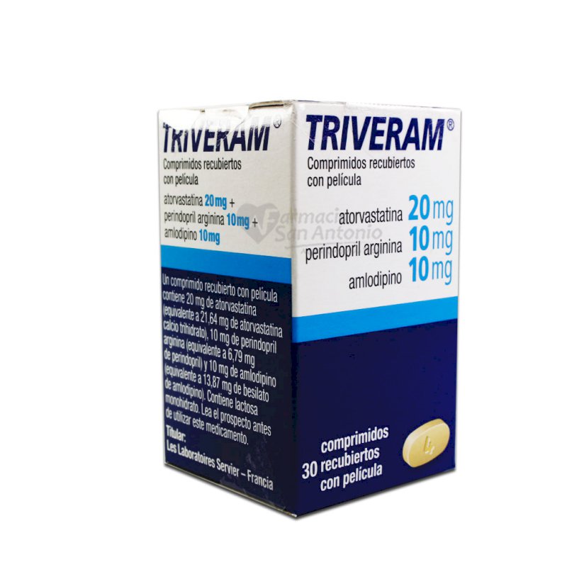 TRIVERAM 20/10/10MG X 30 TABS