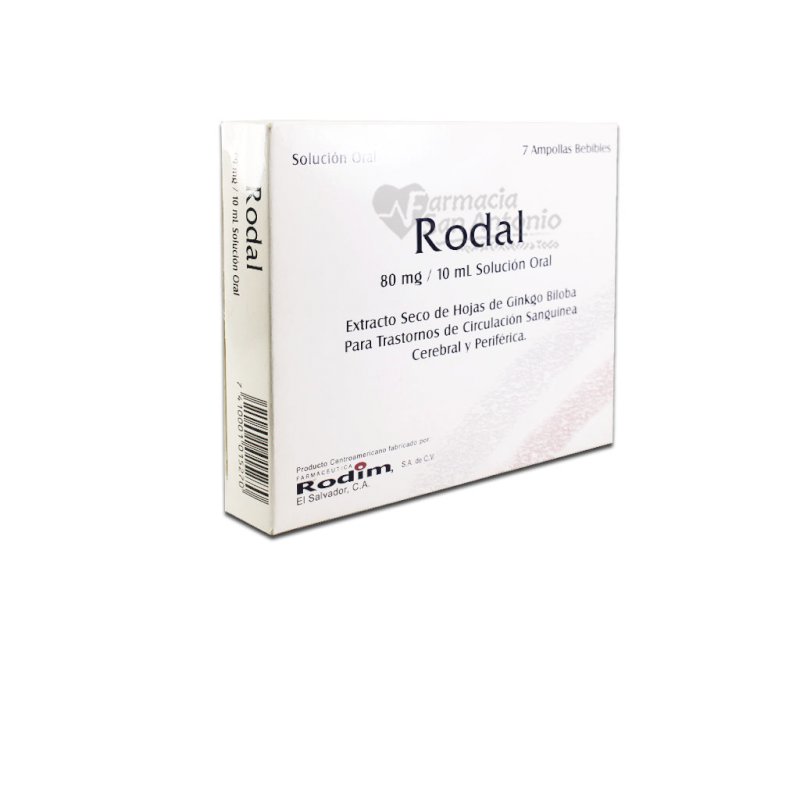 RODAL 80MG X 7 AMP