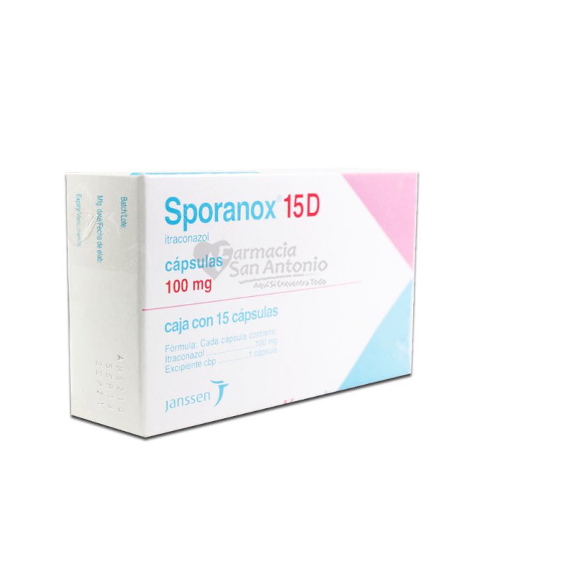 SPORANOX 15D 100MG X 15 CAP