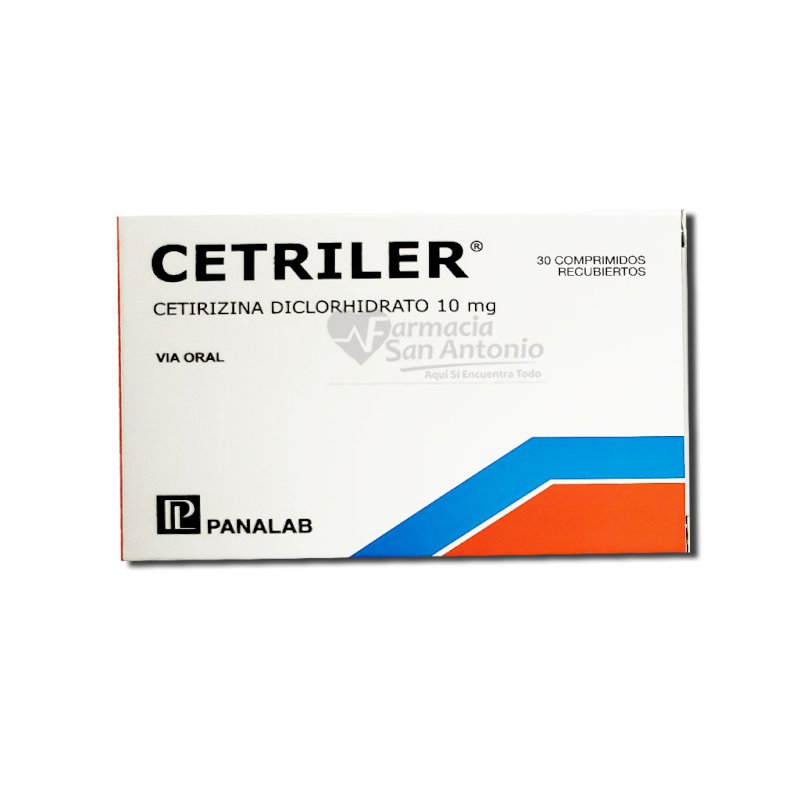 CETRILER TABLETAS $