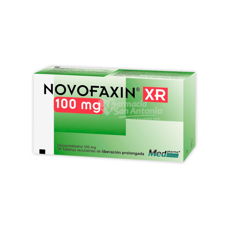 NOVOFAXIN XR 100MG X 30 CAP.