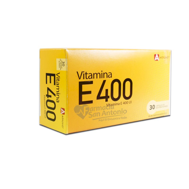 VITAMINA E 400 UI X 30 CAP