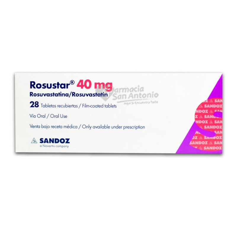 ROSUSTAR 40MG 28FCT CAC