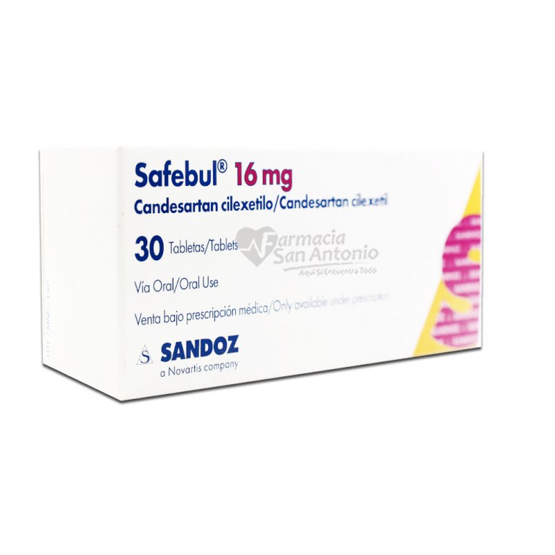 SAFEBUL 16MG X 30 TAB