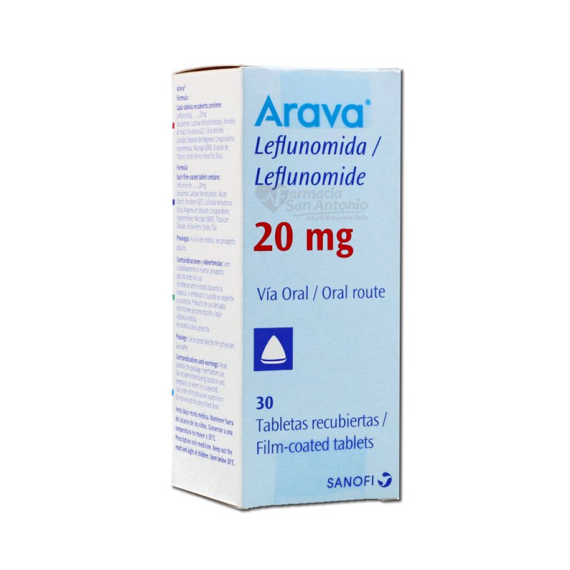 ARAVA 20MG X 30 COMP