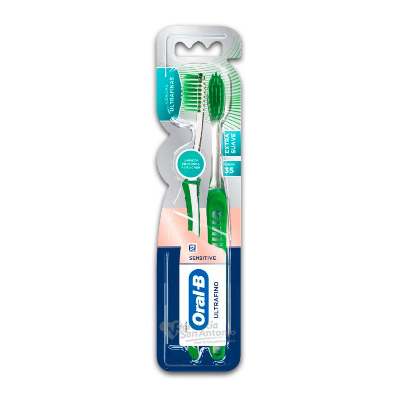 ORAL B CEILLO ULTRAFINO 35S 2 UNI