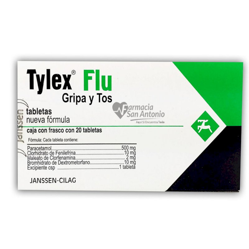 TYLEX FLU X 20 TAB