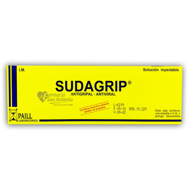 SUDAGRIP IM X 1 AMP 5 ML