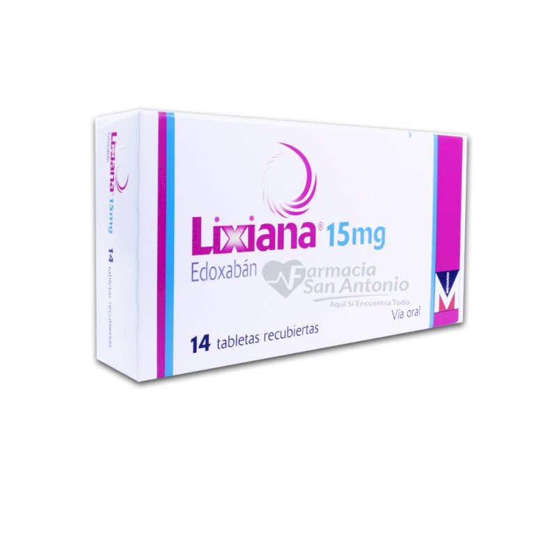 LIXIANA 15MG X 14 COMP