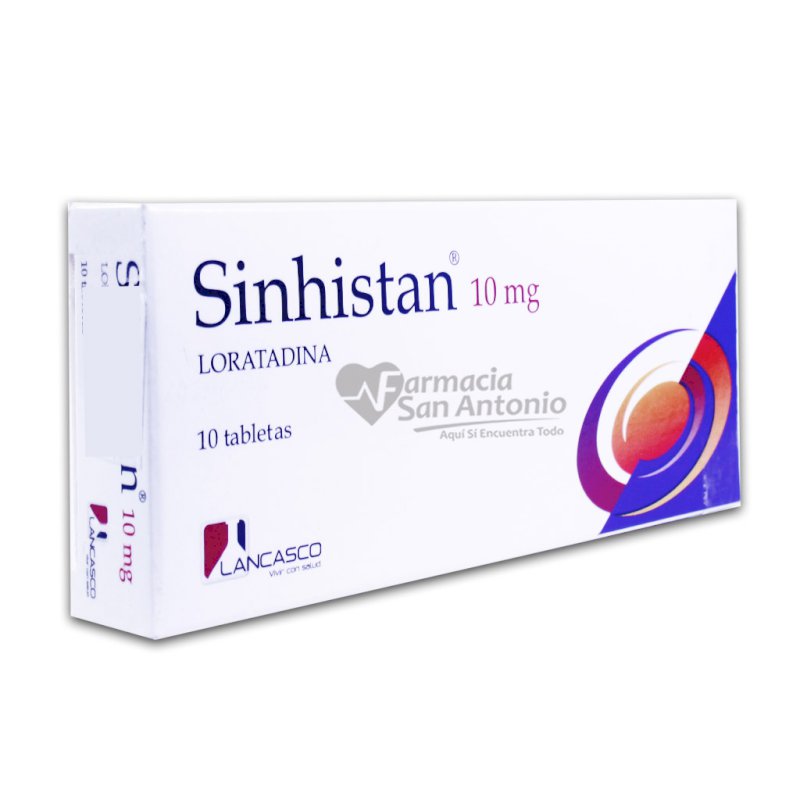 SINHISTAN 10MG X 10 TAB