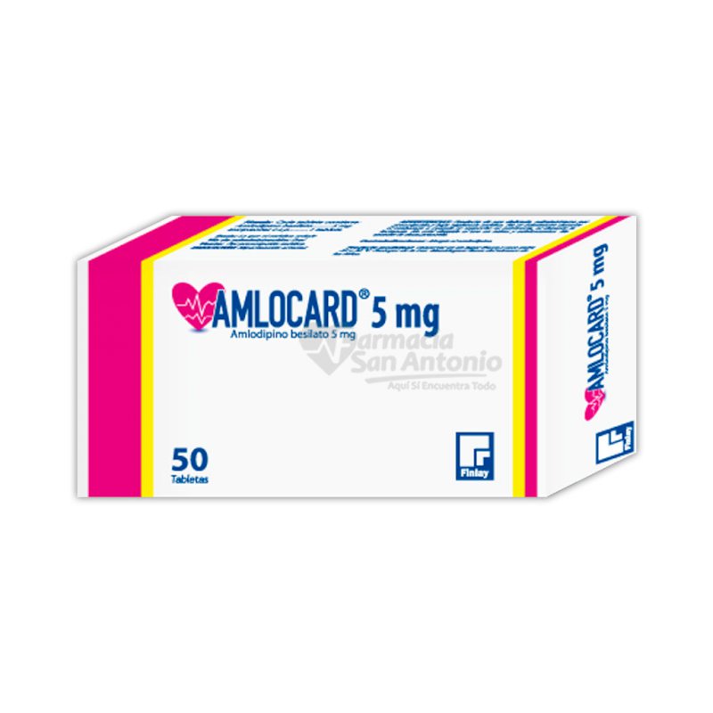 AMLOCARD 5MG X 50 TABS