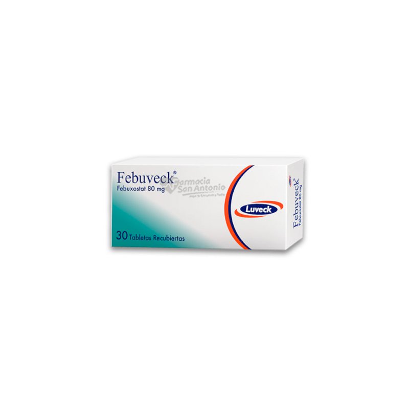 FEBUVECK (FEBUXOSTAT) 80MG X 30 TAB