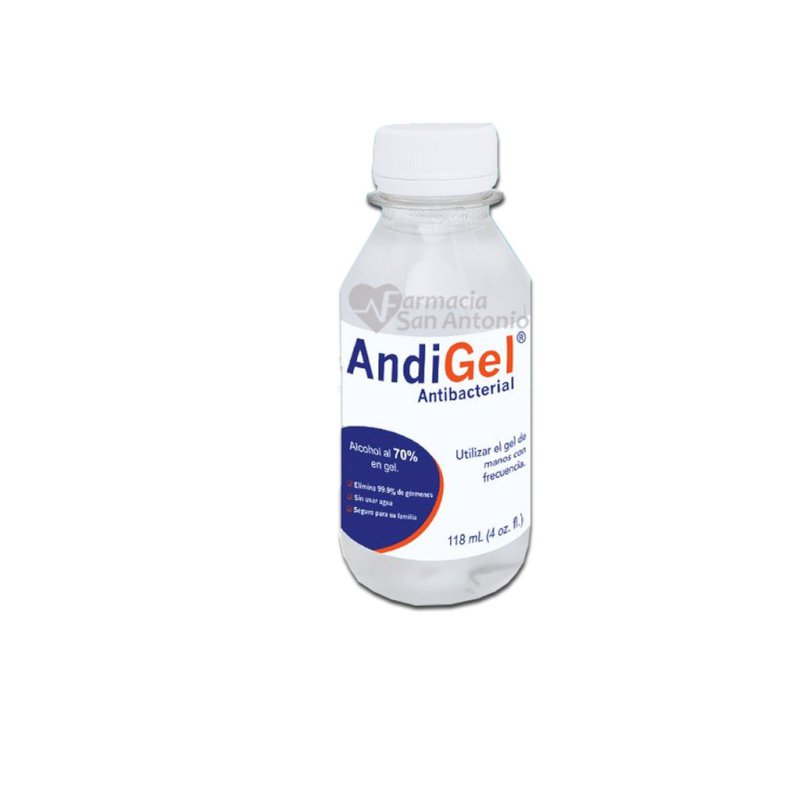 ANDIGEL GEL ANTIBACTERIAL X 4oz