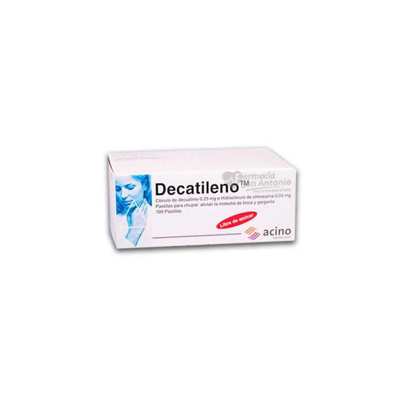 DECATILENO 0.25 X 100 TAB